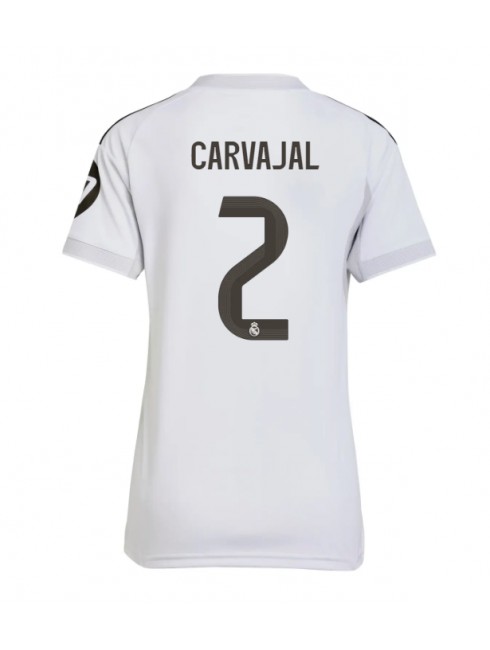 Real Madrid Daniel Carvajal #2 Zenski Domaci Dres 2025-26 Kratak Rukavima Real Madrid Daniel Carvajal #2 Zenski Domaci Dres 2025-26 Kratak Rukavima